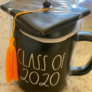 Rae dunn mug with topper class of 2020